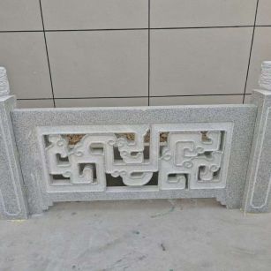 绵阳芝麻白河道栏杆 桥栏杆