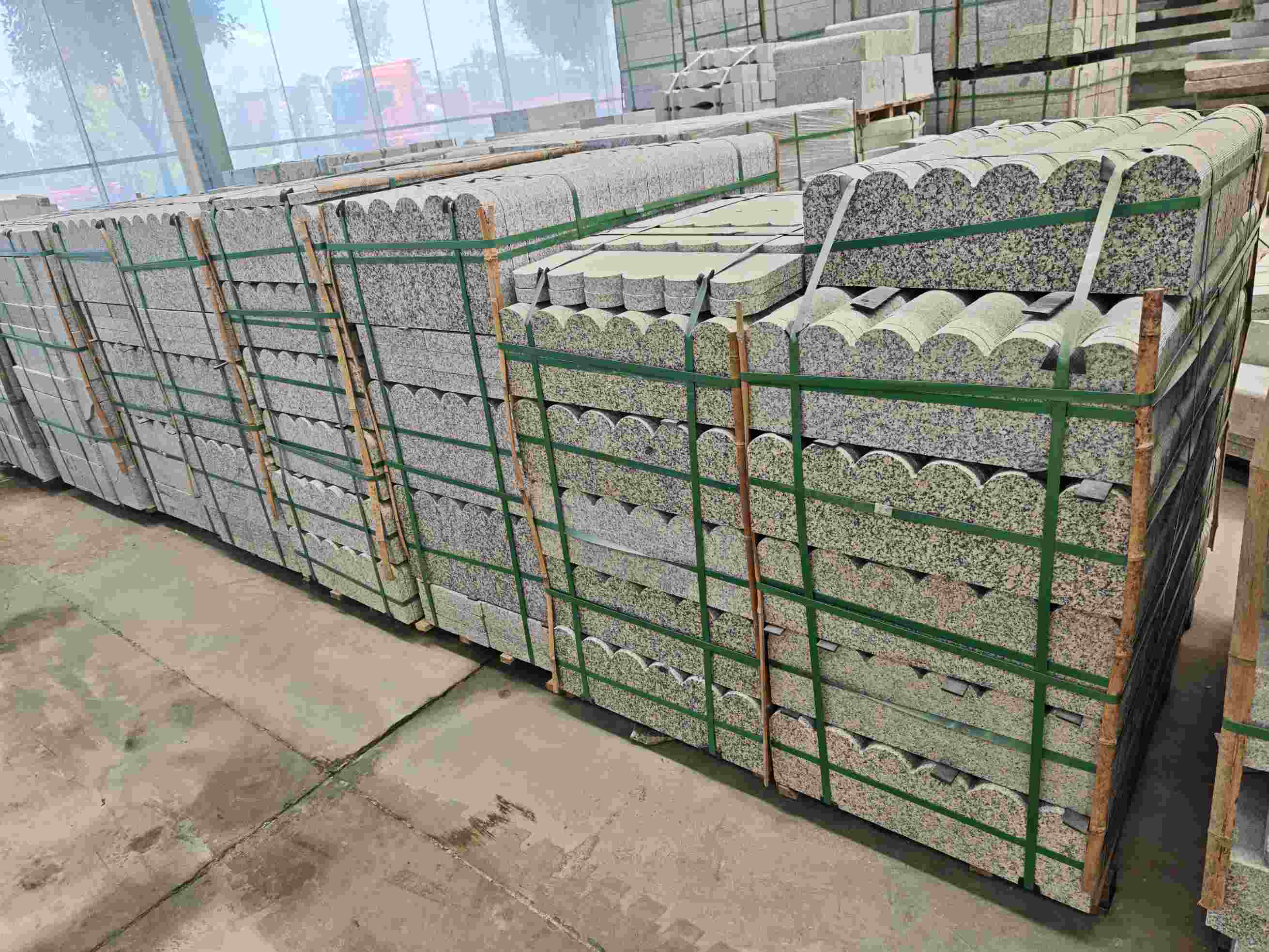 绵阳芝麻白芙蓉白花边石