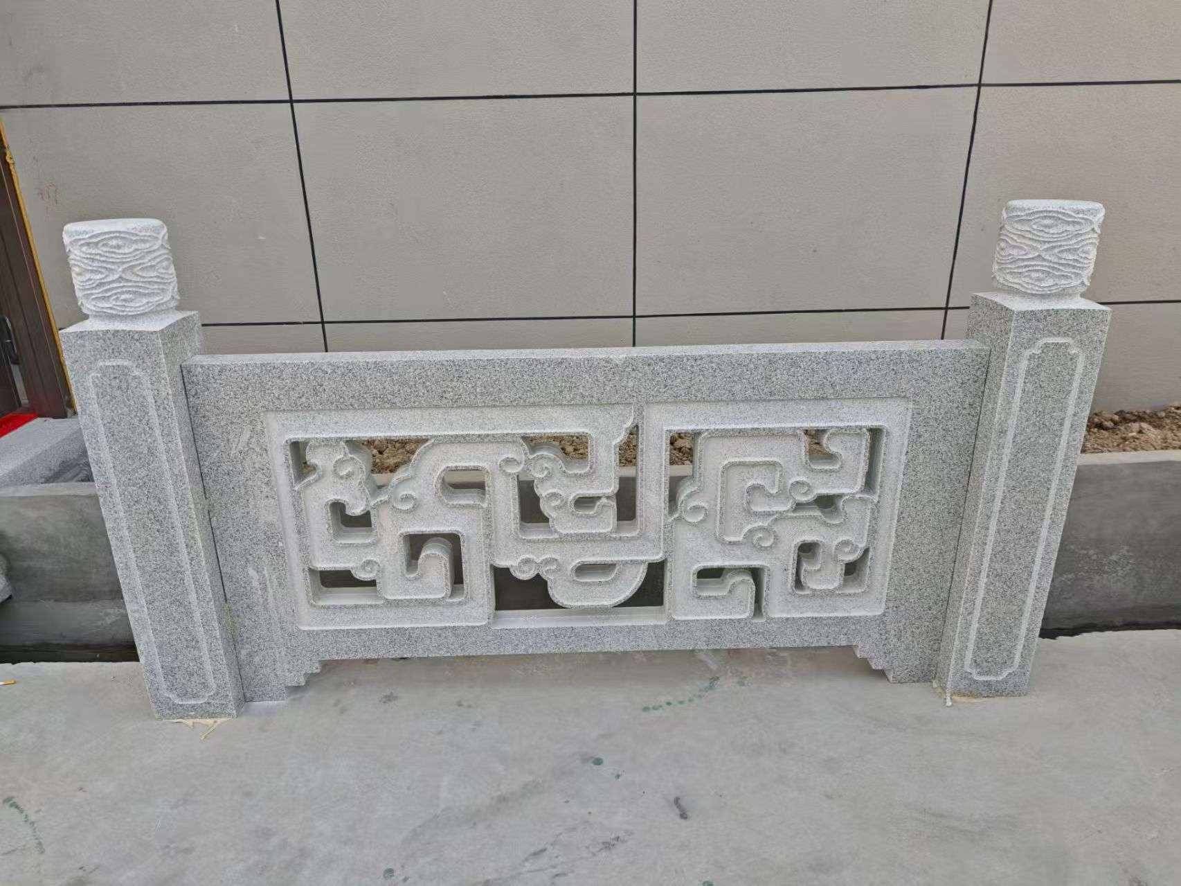 绵阳芝麻白河道栏杆 桥栏杆