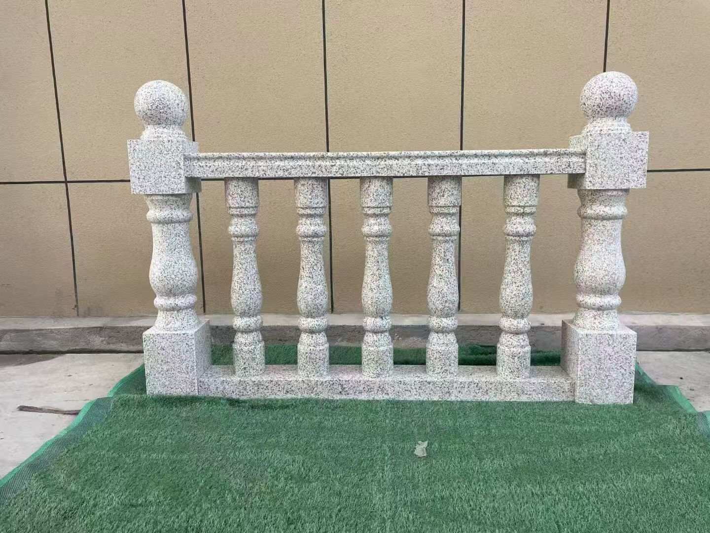 绵阳芝麻白阳台栏杆 花岗岩栏杆