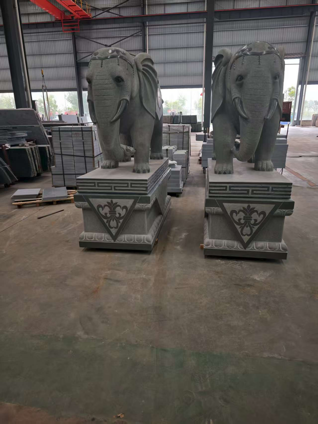 绵阳芝麻灰花岗岩对象 芝麻白芝麻灰大象