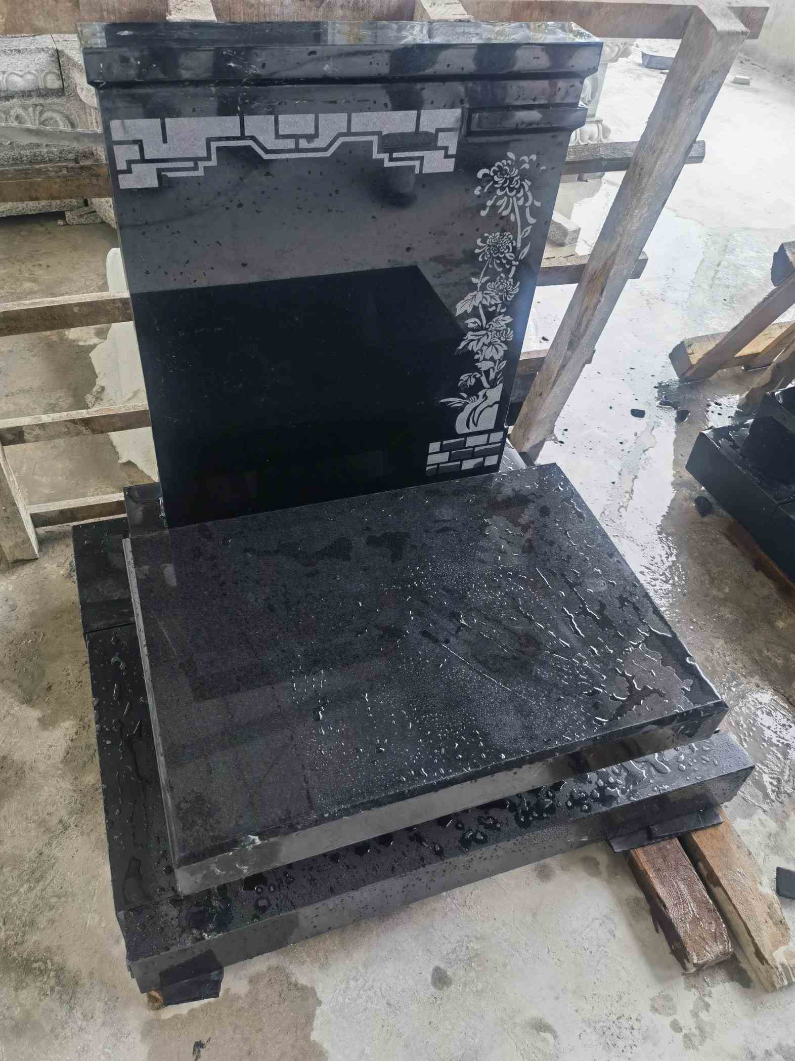 绵阳花岗岩墓碑石 墓碑 套墓