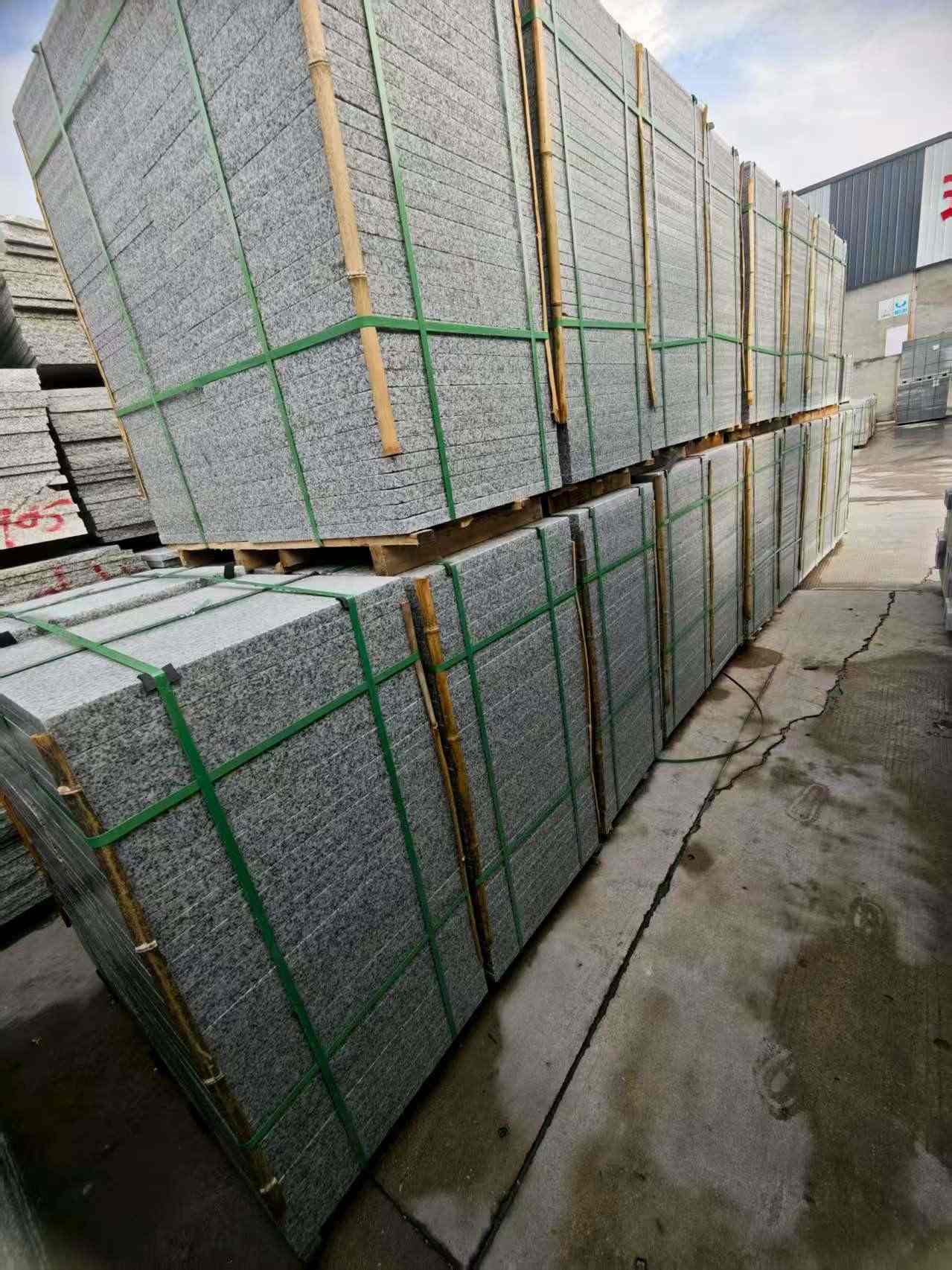 绵阳芝麻白地铺版 石材地铺石